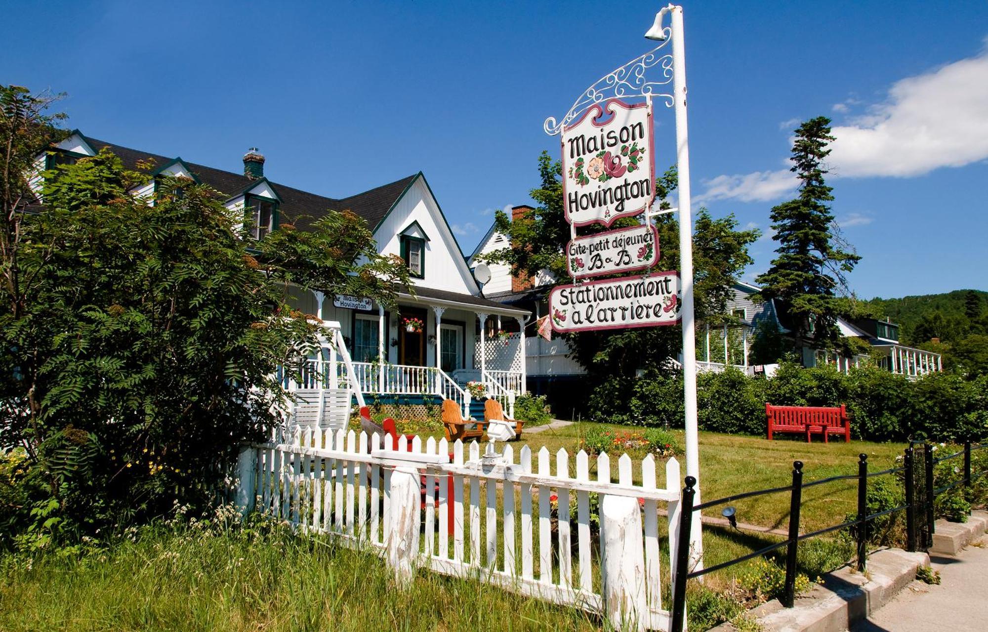 Maison Hovington Bed and Breakfast Tadoussac Exteriör bild